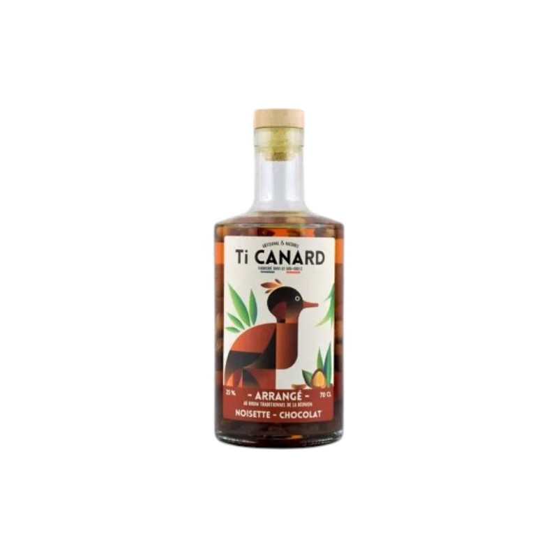 RHUM TI CANARD NOISETTE/CHOCOLAT ARRANGEURS 70CL 25°