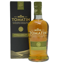 WHISKY TOMATIN 12 ANS 70CL 43°