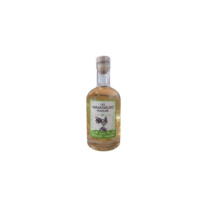 RHUM CITRON VERT GINGEMBRE LES ARRANGEURS 35CL 32°