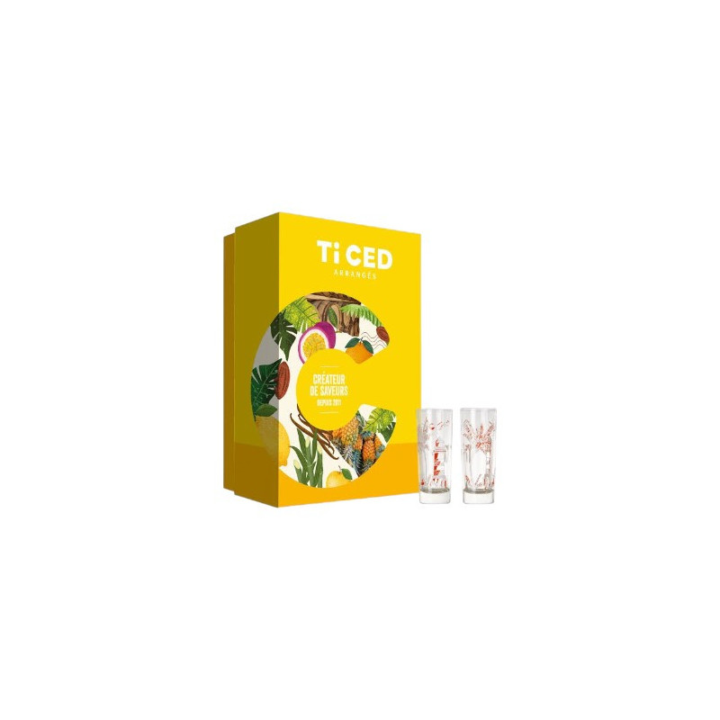 COFFRET CADEAU 2024 TI CED VIDE + 2 VERRES