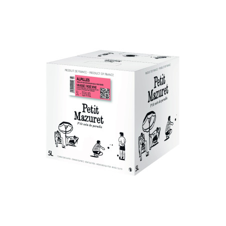 IGP ALPILLES ROSE PETIT MAZURET BIB 3L