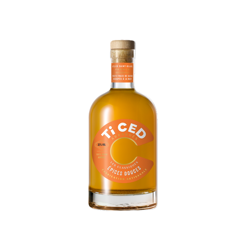 RHUM TI CED EPICES DOUCES 70CL 32°