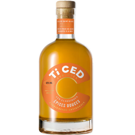 RHUM TI CED EPICES DOUCES 70CL 32°