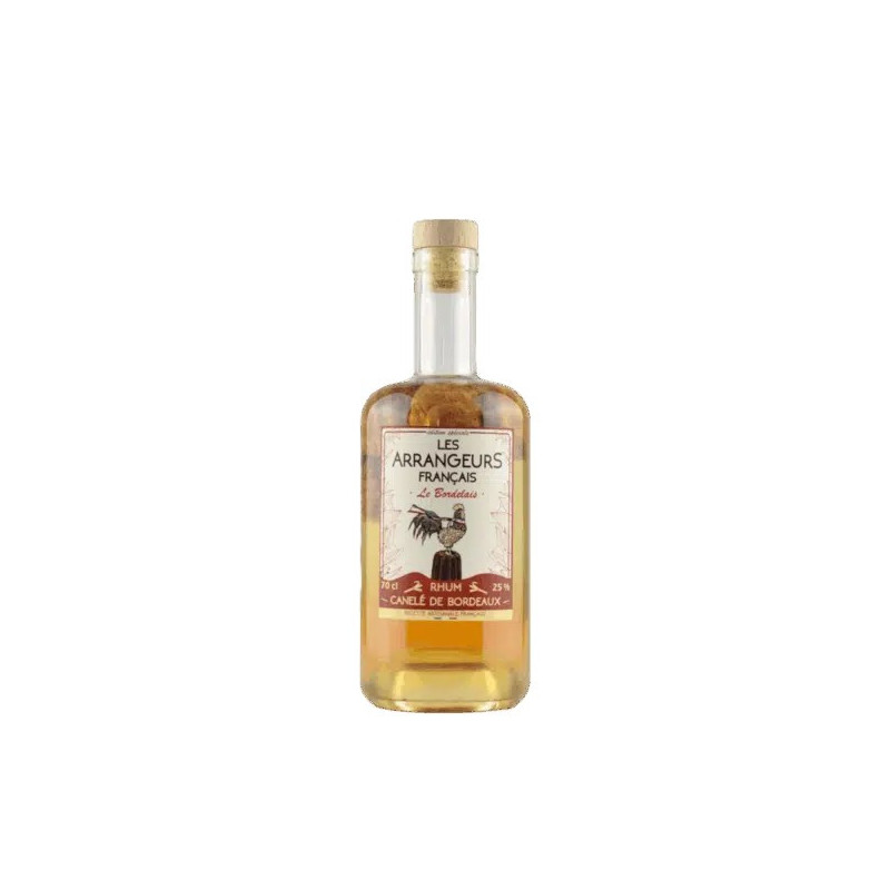 RHUM CANELE DE BORDEAUX LES ARRANGEURS 70CL 25°