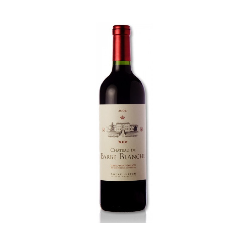 LUSSAC ST EMILION  BARBE BLANCHE 2012