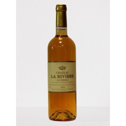 SAUTERNES CH LA RIVIERE 2016