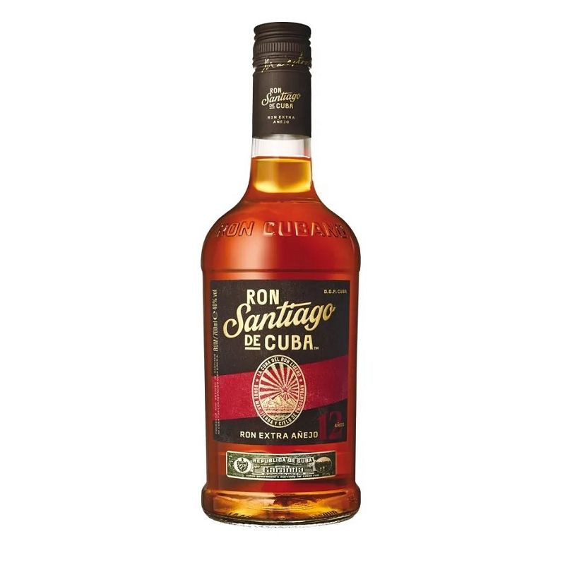 RHUM SANTIAGO DE CUBA 12 ANS 70CL 40°