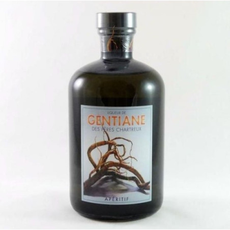LIQUEUR DE GENTIANE PERE CHARTREUX 100CL 22.7°