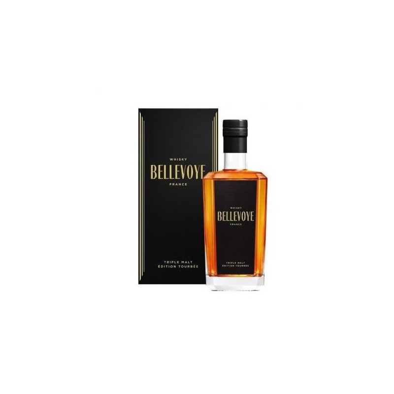 WHISKY BELLEVOYE NOIR EDITION TOURBEE 43° 70CL