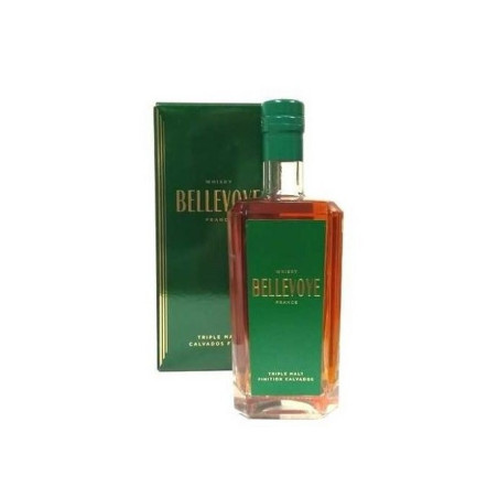 WHISKY BELLEVOYE VERT FINITION CALVADOS 43° 70CL