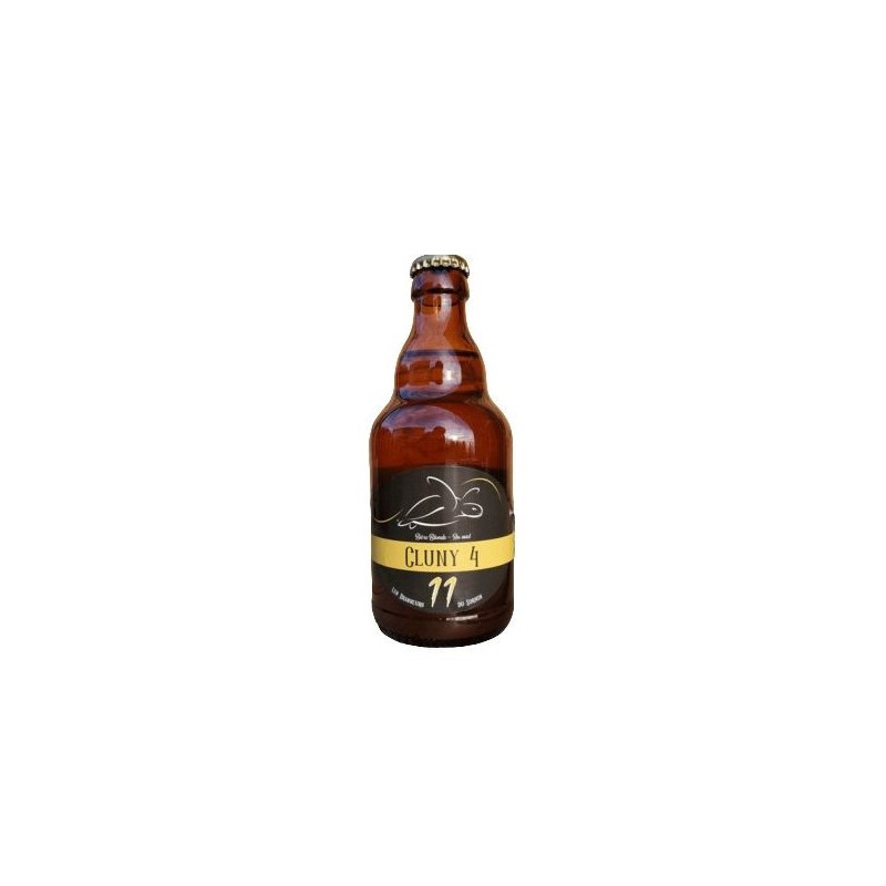 BIERE CLUNY 4 AMBREE MIEL 33CL