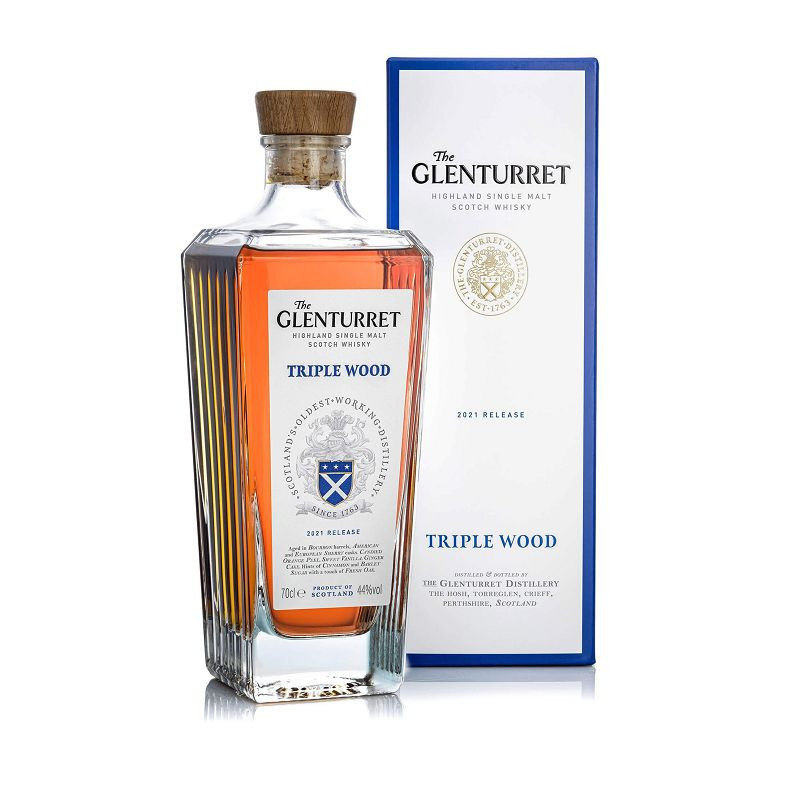 WHISKY THE GLENTURRET TRIPLE WOOD 70CL 43°