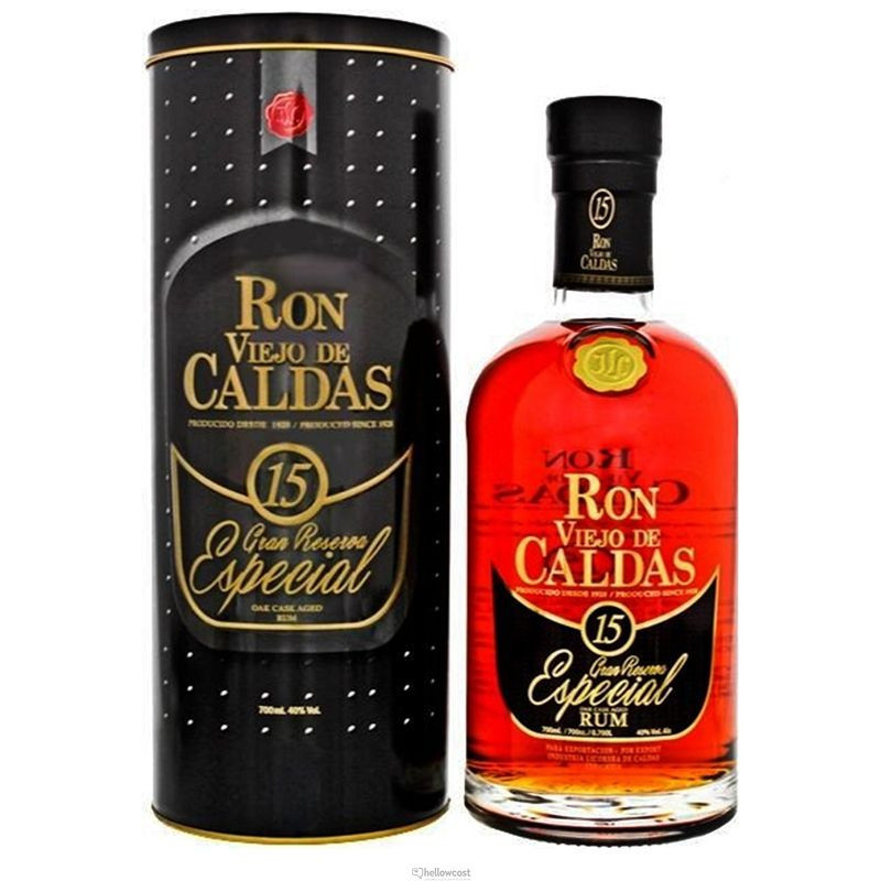 RHUM VIEJO DE CALDAS 15 ANS AMBRE 70CL 40°