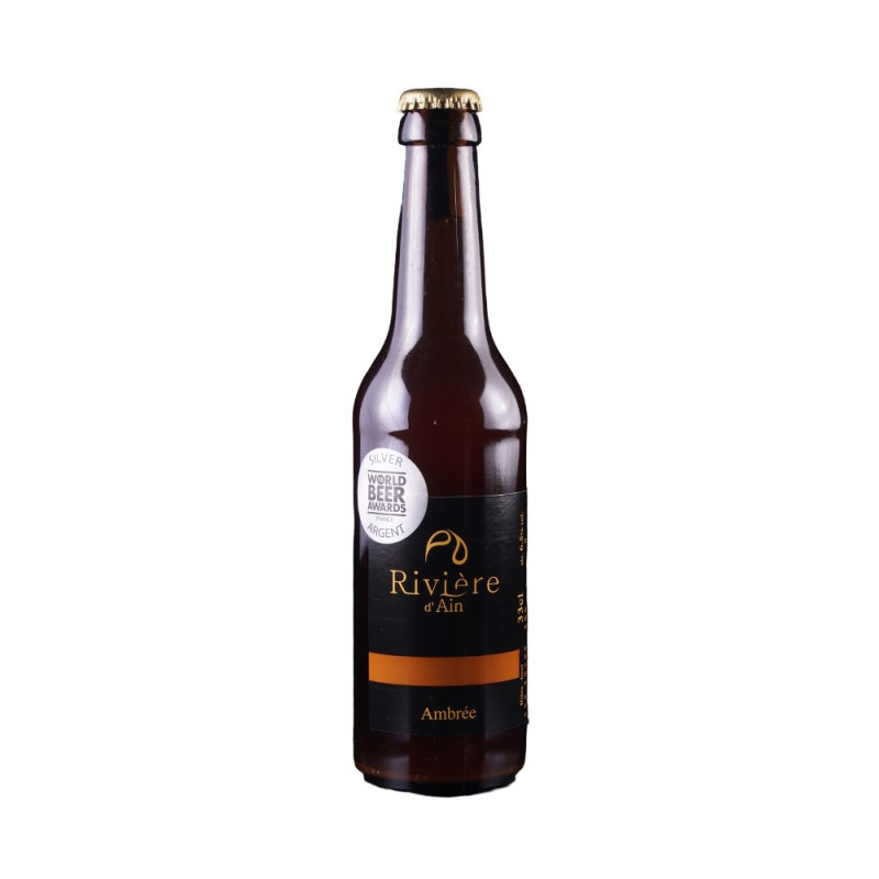 BIERE RIVIERE D'AIN AMBREE 33CL