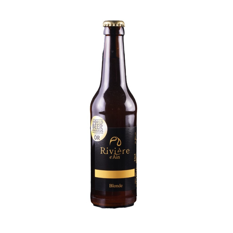 BIERE RIVIERE D'AIN BLONDE 33CL