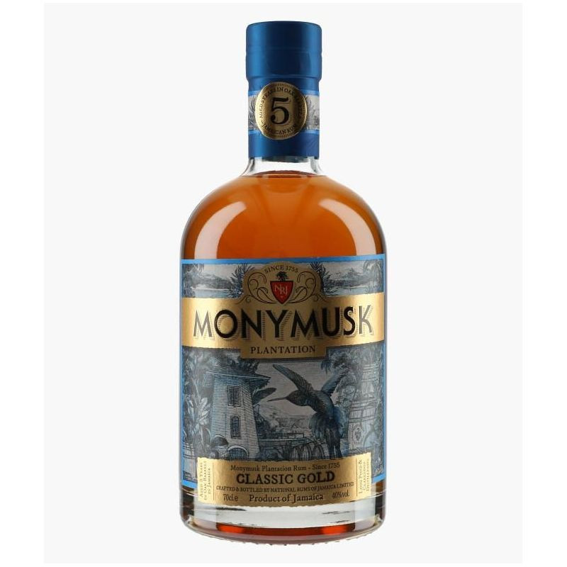 RHUM MONYMUSK CLASSIC GOLD 5 ANS 70CL 40°