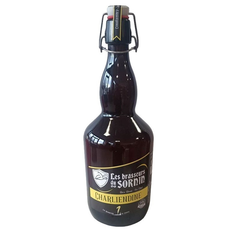 BIERE CHARLIENDINE CRUCHON VERRE 2L