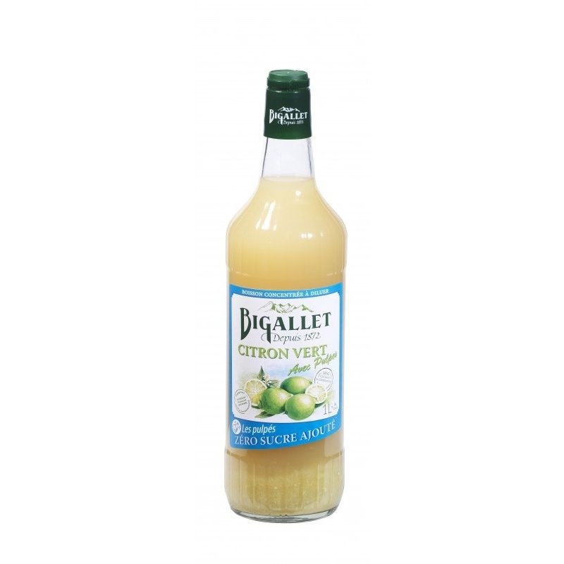 BIGALLET PULPES CITRON VERT 100CL