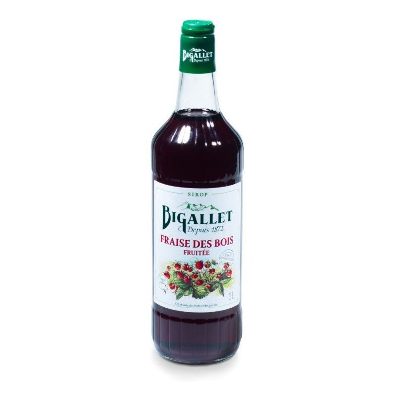 BIGALLET SIROP FRAISE DES BOIS 100CL