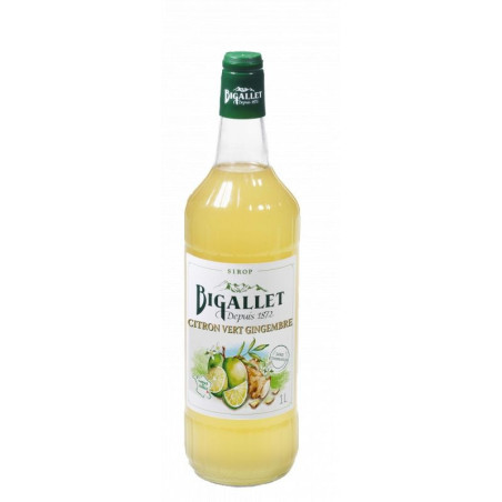 BIGALLET SIROP CITRON GINGEMBRE 100CL