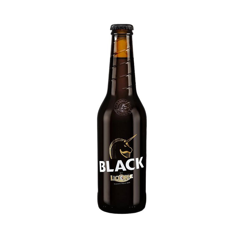 BIERE BLACK BY LICORNE 33CL