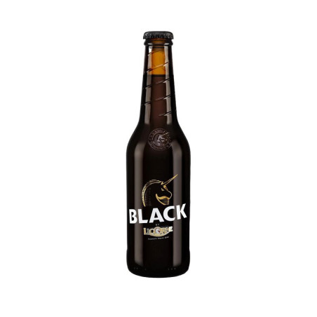 BIERE BLACK BY LICORNE 33CL