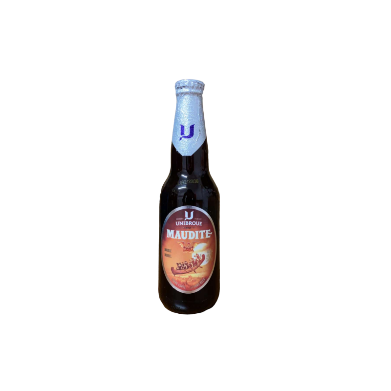 BIERE  UNIBROUE MAUDITE 34CL 9°