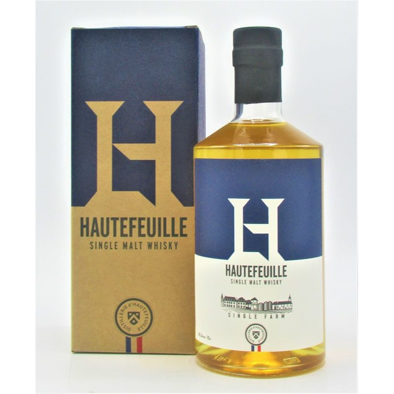 WHISKY HAUTEFEUILLE SINGLE FARM 70CL 43.3°