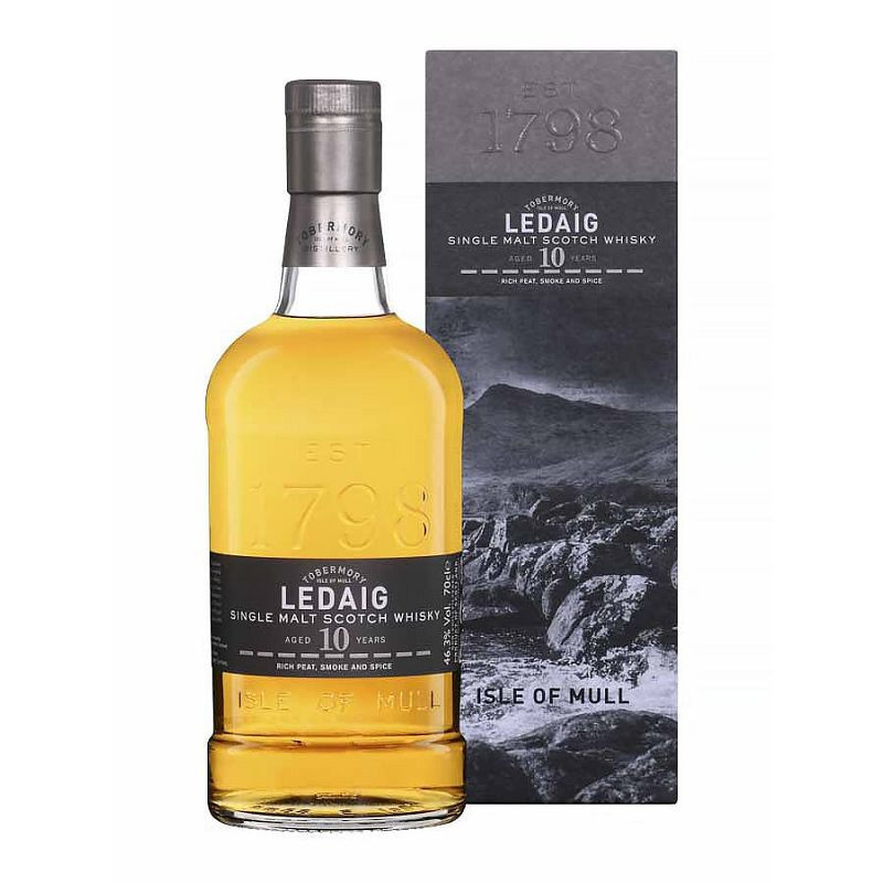 WHISKY LEDAIG 10ANS 70CL 43°