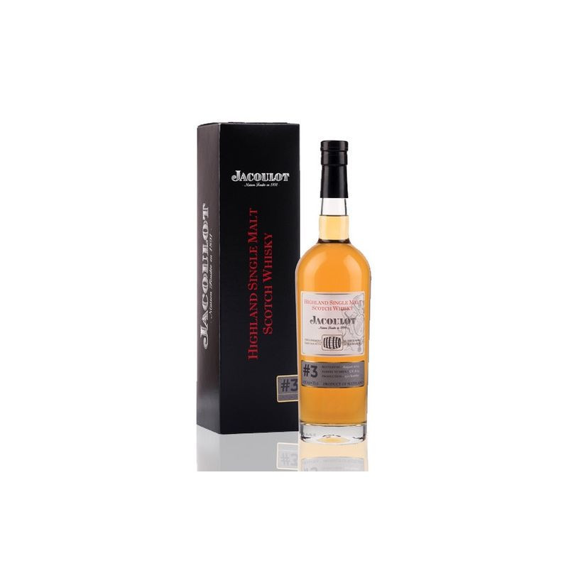 WHISKY HIGHLAND SINGLE MALT JACOULOT 70CL 43°