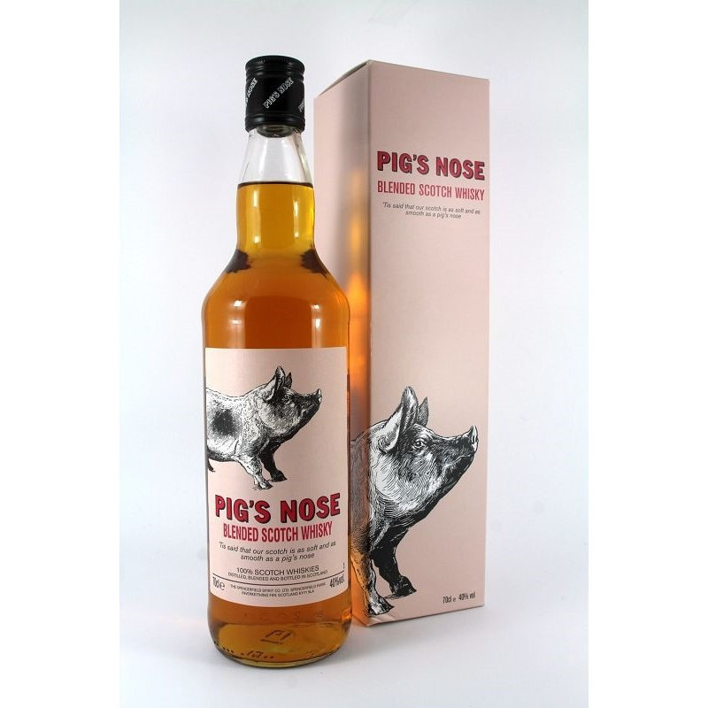 WHISKY PIG'S NOSE 70CL 40°