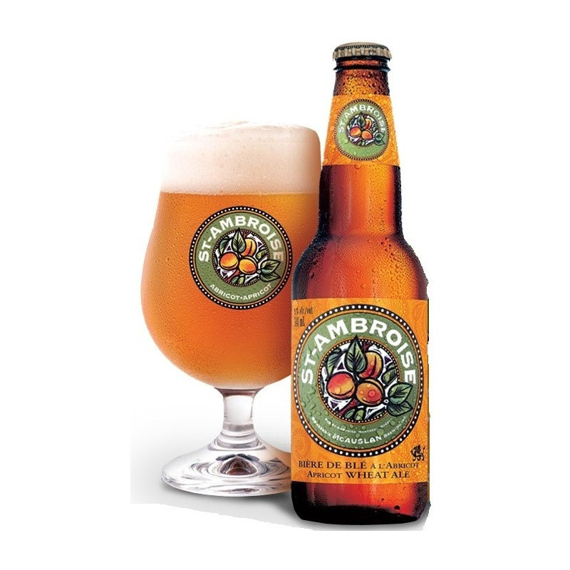 BIERE ST AMBROISE BLONDE ABRICOT 34CL 5°