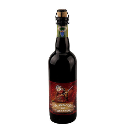 BIERE ROUSSE DU TRAPPEUR 75CL 6°