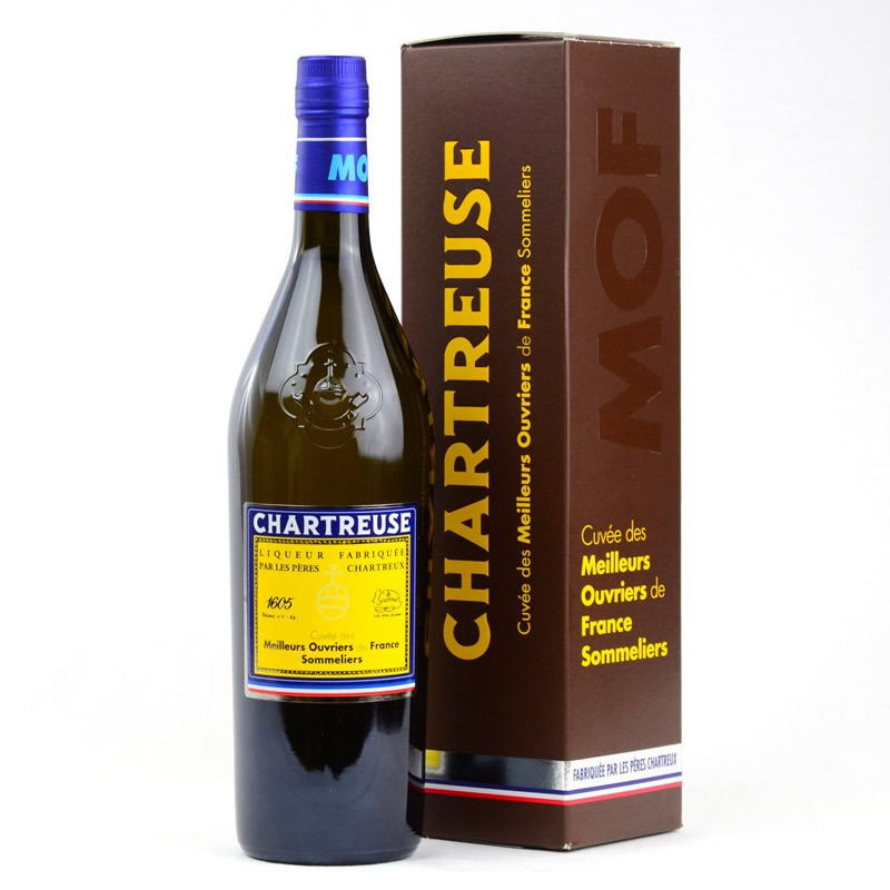 CHARTREUSE JAUNE MOF PERE CHARTREUX 70CL 45°