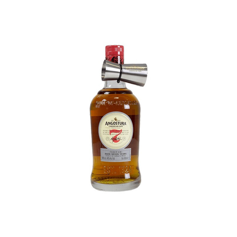 RHUM ANGOSTURA 7 ANS +JIGGER 70CL 40°