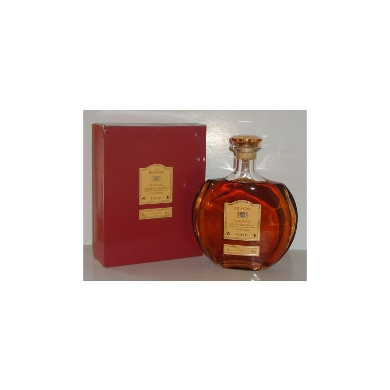 COGNAC CARAFE VSOP GDE CHAMP BRISSON 70CL 40°