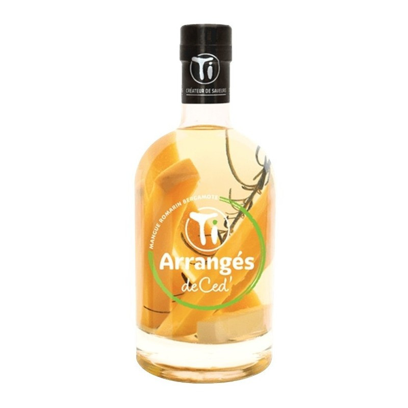 RHUM TI CED MANGUE ROMARIN BERGAMOTE 70CL 32°