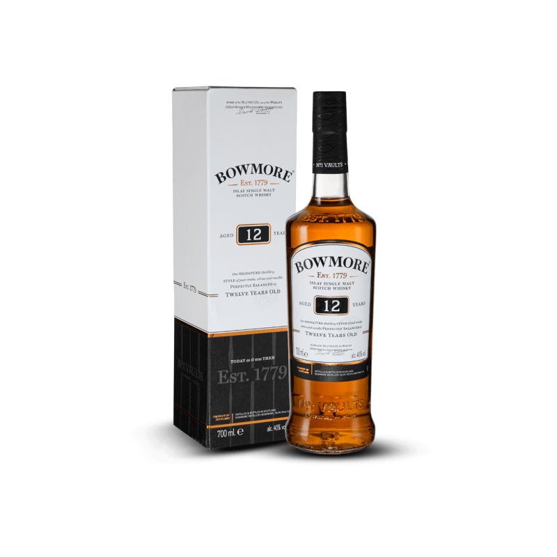 WHISKY BOWMORE 12 ANS 70CL 40°