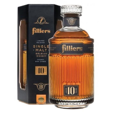 WHISKY FILLIERS SINGLE MALT 10 ANS 70CL 43°