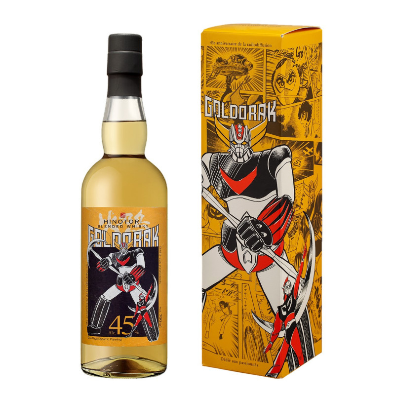 WHISKY HINOTORI 5 ANS GOLDORAK 70CL 45°