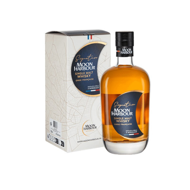 WHISKY SIGNATURE BY MOON HARBOUR  70CL 41.2°