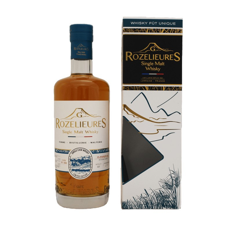 WHISKY ROZELIEURES EXCEPTION FUT JURANCON 70CL 46°