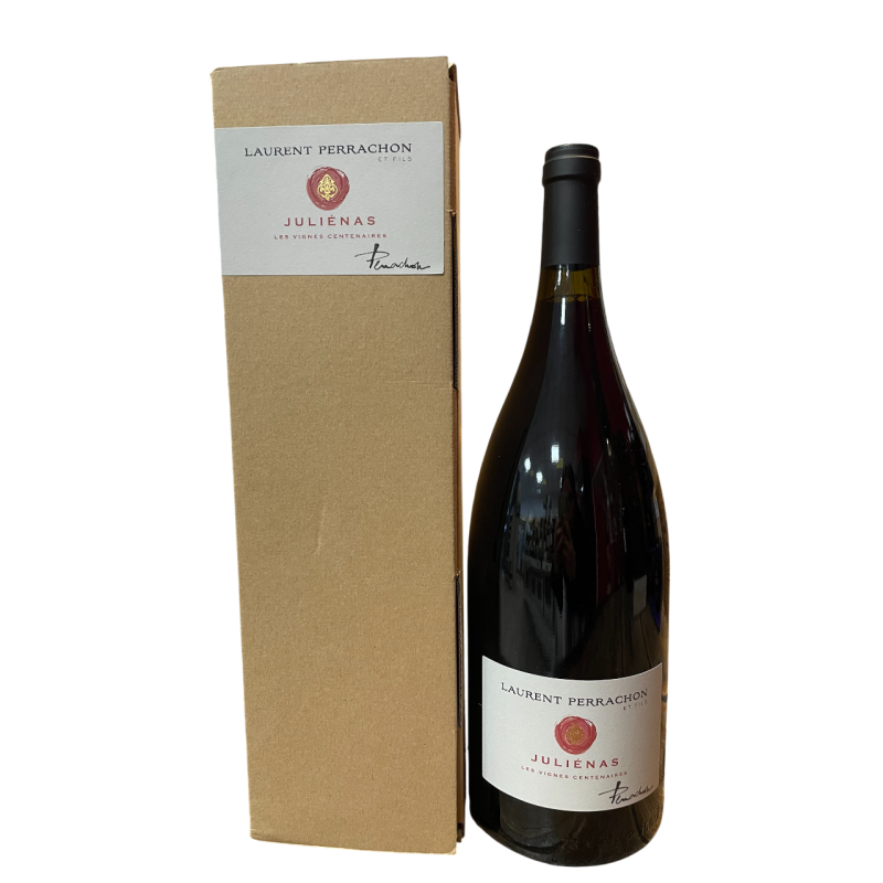 JULIENAS VIEILLES VIGNES "LES VIGNES CENTENAIRES "2022 150CL+ETUI JULIENAS VIEILLES VIGNES "LES VIGNES CENTENAIRES "2022 150CL+ETUI