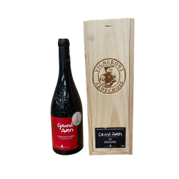 COTES DU VIVARAIS GRAND AVEN ROUGE COFFRET BOIS 2019