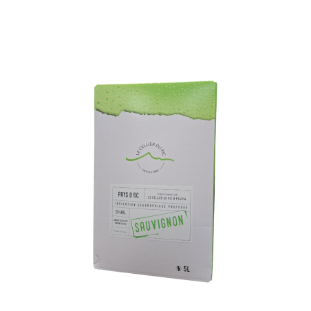 VDP OC SAUVIGNON BLC CELLIER DU PIC BIB 5L