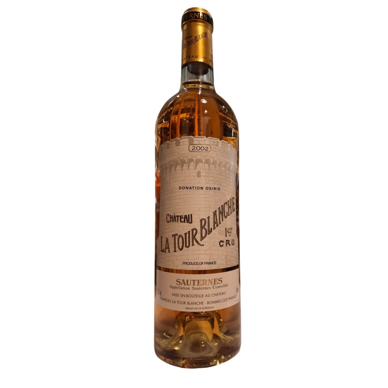 SAUTERNES CHATEAU LA TOUR BLANCHE 2002 SAUTERNES CHATEAU LA TOUR BLANCHE 2002