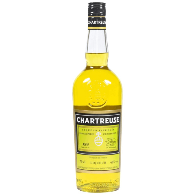 CHARTREUSE JAUNE PERE CHARTREUX 70CL 43° CHARTREUSE JAUNE PERE CHARTREUX 70CL 43°