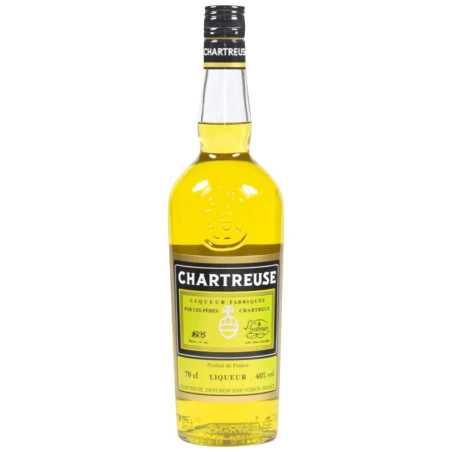 CHARTREUSE JAUNE PERE CHARTREUX 70CL 43°