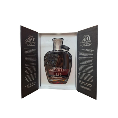 RHUM BARCELO 40EME ANNIVERSAIRE 70CL 43°