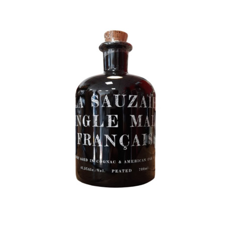 WHISKY SINGLE MALT LA SAUZAIE PEATED 70CL 41.50°